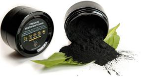 img 1 attached to 🐰 Black Rabbit Premium Activated Charcoal Teeth Whitening Powder- Fluoride-Free, 30g/1.06oz