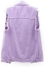 img 3 attached to 👚 GYUANLAI Gilets Waistcoat: Stylish and Slimming Casual Women's Clothing