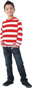 img 2 attached to Child Sleeve Striped White X Large