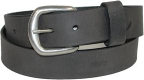 img 2 attached to Boston Leather Tanned Removable Buckle Men's Accessories