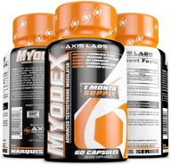 💪 maximize muscle performance: axis labs myodex mineral supplement capsules, 60 count logo