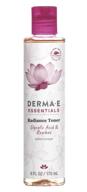 🌟 derma e radiance toner with glycolic acid & rooibos extract, 6oz logo