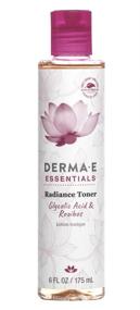 img 4 attached to 🌟 DERMA E Radiance Toner with Glycolic Acid & Rooibos Extract, 6oz