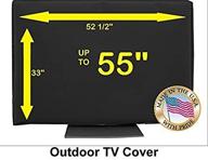 📺 превосходный чехол для наружного тв 55" изготовления сша - высокое качество, стойкость к погодным условиям и внутренняя поверхность без царапин (подходит для телевизоров до 60") логотип