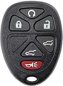 img 1 attached to Protective Key Fob Cover for Chevy Suburban Tahoe Traverse & GMC Yukon XL - Remote Replacement Case Shell for Keyless Entry