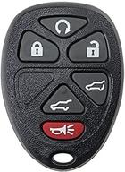 protective key fob cover for chevy suburban tahoe traverse & gmc yukon xl - remote replacement case shell for keyless entry logo