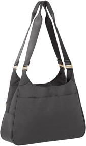 img 1 attached to 👜 Top-Handle Baggallini San Marino Satchel Beach Handbags for Women, Including Wallets