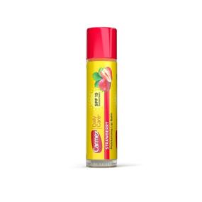 img 2 attached to Carmex Click-Stick Moisturizing Lip Balm SPF 15 Strawberry 0.15 oz 🍓 (Pack of 6) - Hydrate & Protect Your Lips with a Value Pack