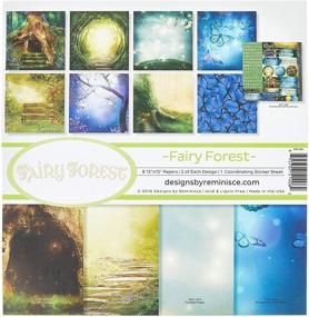 img 2 attached to 🧚 Reminisce Fairy Forest Collection Kit Multicolor - 12x12 Scrapbooking Supplies