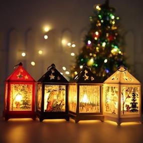 img 3 attached to Christmas Lanterns Decorative Decoration Snowballs