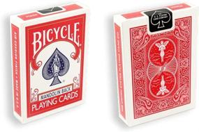 img 1 attached to Bicycle 809 Mandolin Back Red Playing Cards