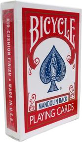 img 3 attached to Bicycle 809 Mandolin Back Red Playing Cards