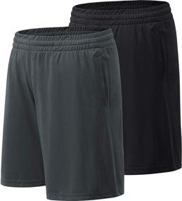 img 4 attached to 👕 MCPORO Activewear Men's Workout Clothing with Athletic Pockets