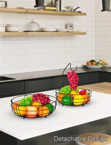 img 1 attached to 🥦 Efficiently Organize Your Vegetables with the Bextcok Countertop Storage Organizer