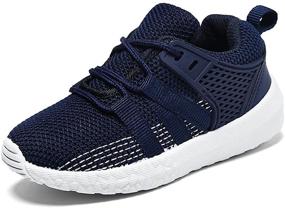 img 4 attached to 👟 Breathable Lightweight YHSGW Sneakers for Boys' Shoes