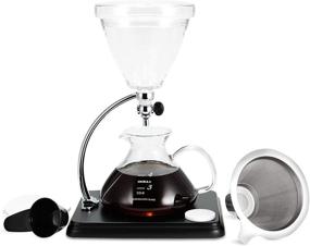 img 1 attached to Yama Glass Black Pour Over Coffee Maker