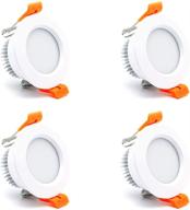 💡 efficient dimmable downlight retrofit recessed lighting: illuminating spaces with style logo