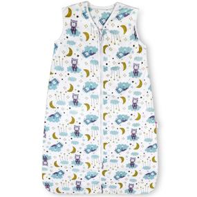 img 4 attached to 🌙 Lictin Baby Sleep Sack: Sleeveless Winter Sleeping Bag for Infants 3-18 Months - Adjustable Length and Warmth