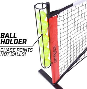 img 2 attached to 22ft Pickleball Net by GoSports – Complete Set with Net, Frame, and Carry Case | Portable Design for Quick Setup