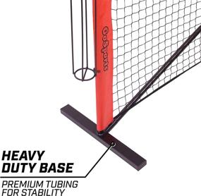 img 1 attached to 22ft Pickleball Net by GoSports – Complete Set with Net, Frame, and Carry Case | Portable Design for Quick Setup