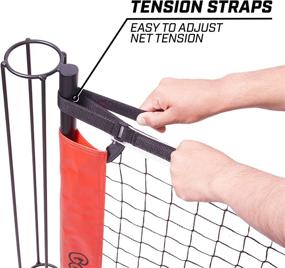 img 3 attached to 22ft Pickleball Net by GoSports – Complete Set with Net, Frame, and Carry Case | Portable Design for Quick Setup