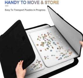 img 2 attached to Lovinouse Portable Puzzles Storage Non Slip Puzzles for Puzzle Accessories