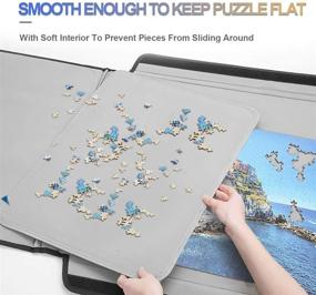 img 1 attached to Lovinouse Portable Puzzles Storage Non Slip Puzzles for Puzzle Accessories