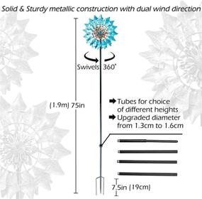 img 1 attached to 🌈 Enhancing Outdoor Décor with SteadyDoggie Outdoors Multi Color Seasonal Direction: A Vibrant Touch to Your Seasonal Display