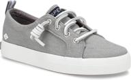 stylish sperry top sider girls crest sneaker boys' shoes – perfect sneakers for kids logo