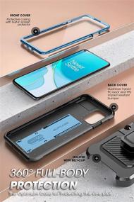 img 1 attached to 🦄 Supcase Unicorn Beetle Pro Series Case: Full-Body Rugged Holster Case with Built-in Screen Protector for OnePlus 8T (2020) – Ultimate Protection!
