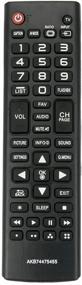 img 3 attached to 📺 AKB74475455 Replacement Remote for LG TV - Compatible with Multiple Models: 32LB520B, 60LB5200, 65LB5200, 32LF500B, 32LX330C, 43LX341C, 49LX341C, 55LX341C, 60LX341C, 65LX341C, 43LX540S, 49LX540S, 55LX540S, 60LX540S, 65LX540S, 49LX310C, 32LX300C