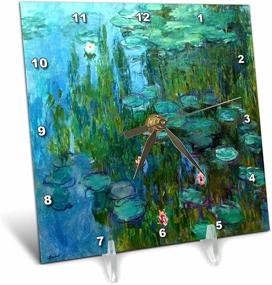 img 1 attached to 3DRose Dc_49340_1 Monet Lillies Painting