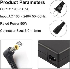 img 3 attached to 🔌 High-Quality Fancy Buying Vaio PCG-5J2L AC Adapter/Power Supply & Cord for Sony - 19.5V-4.7A-90W