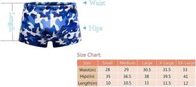 img 1 attached to 🩳 KGKE Men's Square Leg Short Swim Suit: PBT Fabric for Shape Retention & Quick Drying