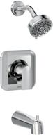 moen t2473ep genta posi-temp chrome tub and shower trim with eco-performance valve – enhance your modern bathroom experience! logo