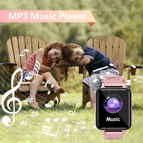 img 2 attached to 🎁 Kids Smartwatch for Boys Girls - Interactive Smart Watch with Games, Music Player, Camera, Calendar – Perfect Children's Toy and Birthday Gift (Ages 4-12)".