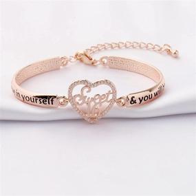 img 2 attached to 🎁 Sweet 16 Bracelet: Perfect Birthday Gift for Girls - FUSTMW Happy 16th Birthday Jewelry