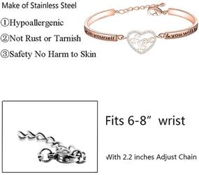 img 3 attached to 🎁 Sweet 16 Bracelet: Perfect Birthday Gift for Girls - FUSTMW Happy 16th Birthday Jewelry