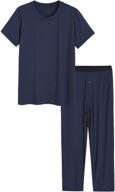 🌙 comfortable and stylish latuza bamboo viscose pajamas with pockets logo