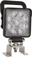 ⚡️ buyers products 1492193: 4 inch square led flood light with switch and handle, white - illuminate with ease! logo