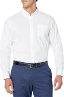 👔 ultimate comfort: dockers comfort stretch wrinkle sleeve men's clothing and shirts logo