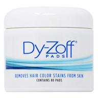 🧽 effortlessly remove hair color stains with king research dyzoff pads – 80 pads in a convenient jar! logo