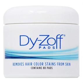 img 1 attached to 🧽 Effortlessly Remove Hair Color Stains with King Research DyZoff Pads – 80 Pads in a Convenient Jar!