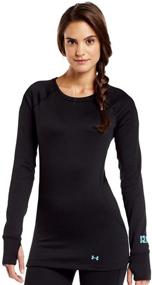 img 4 attached to 👕 Under Armour Women's Base 3.0 Crew Long Sleeve: All-Day Comfort and Performance