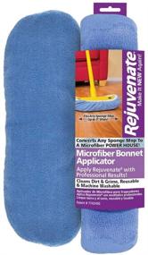 img 4 attached to 🧹 Reusable Microfiber Mop Bonnet for 9-Inch Sponge Mop Head – Washable and Long-Lasting – Single Bonnet (Packaging Designs May Vary)