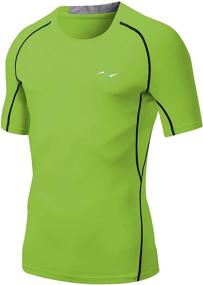 img 4 attached to Nooz Stretch Compression Sleeve T Shirt Sports & Fitness and Other Sports