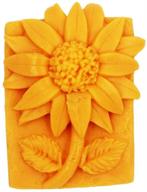 🌻 versatile sunflower mold silicone: perfect for soap, candle, chocolate, candy, baking, fondant - s417 logo