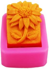 img 1 attached to 🌻 Versatile Sunflower Mold Silicone: Perfect for Soap, Candle, Chocolate, Candy, Baking, Fondant - S417