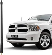 📶 ksaauto 11 inch antenna: enhanced fm/am reception for dodge ram 1500 2500 3500 2009-2021 logo