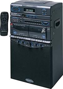 img 1 attached to 🎤 Kараоке-система VocoPro DVD-Duet 80W: CD, Двойная кассета, AM / FM - Идеальное развлечение